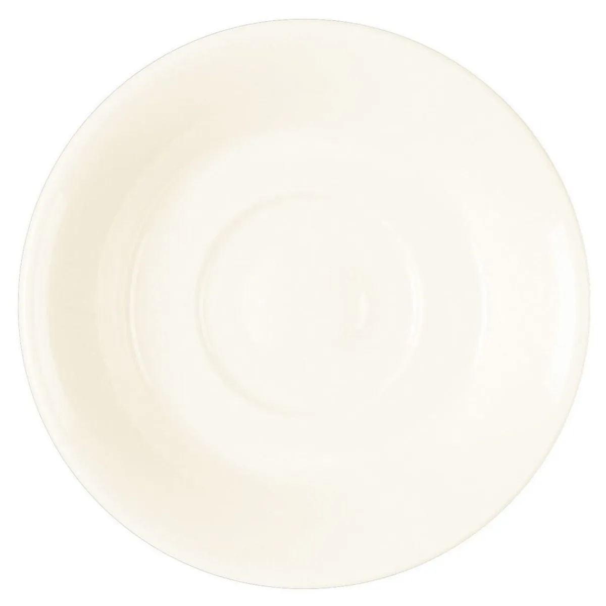 RAK Sous-tasse à expresso rond ivoire porcelaine vitrifiée Ø 13 cm Fine Dine Best