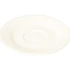 RAK Sous-tasse à expresso rond ivoire porcelaine vitrifiée Ø 13 cm Ondine Hot