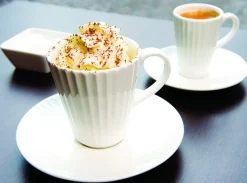 RAK Sous-tasse à expresso rond ivoire porcelaine vitrifiée Ø 12,5 cm Metropolis Online