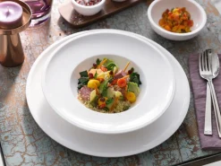 VILLEROY & BOCH Sous-tasse à expresso rond ivoire porcelaine vitrifiée Ø 13 cm Artesano Clearance