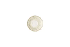 CHURCHILL Sous tasse à expresso rond Natural porcelaine vitrifiée Ø 11,8 cm Inked Lume Best