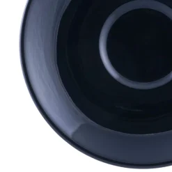 Sous-tasse à expresso rond noir porcelaine Ø 12 cm Emotions - PRO.MUNDI Outlet