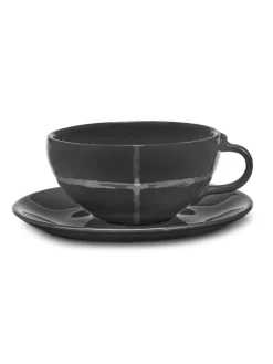 Sous tasse à expresso rond Pacific porcelaine Ø 10 cm Zuma - SERAX Sale