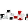PRO.MUNDI Sous-tasse à expresso rond rouge porcelaine Ø 12 cm Emotions Clearance