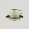 RAK Sous-tasse à expresso rond Sage porcelaine vitrifiée Ø 17 cm Krush Online