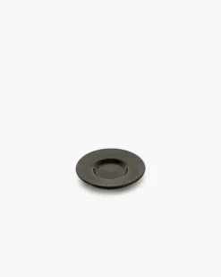 Sous tasse à expresso rond Slate porcelaine Ø 11 cm Dune - SERAX New
