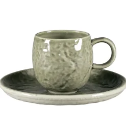 Sous-tasse à expresso rond steel porcelaine vitrifiée Ø 13 cm Krush - RAK Discount