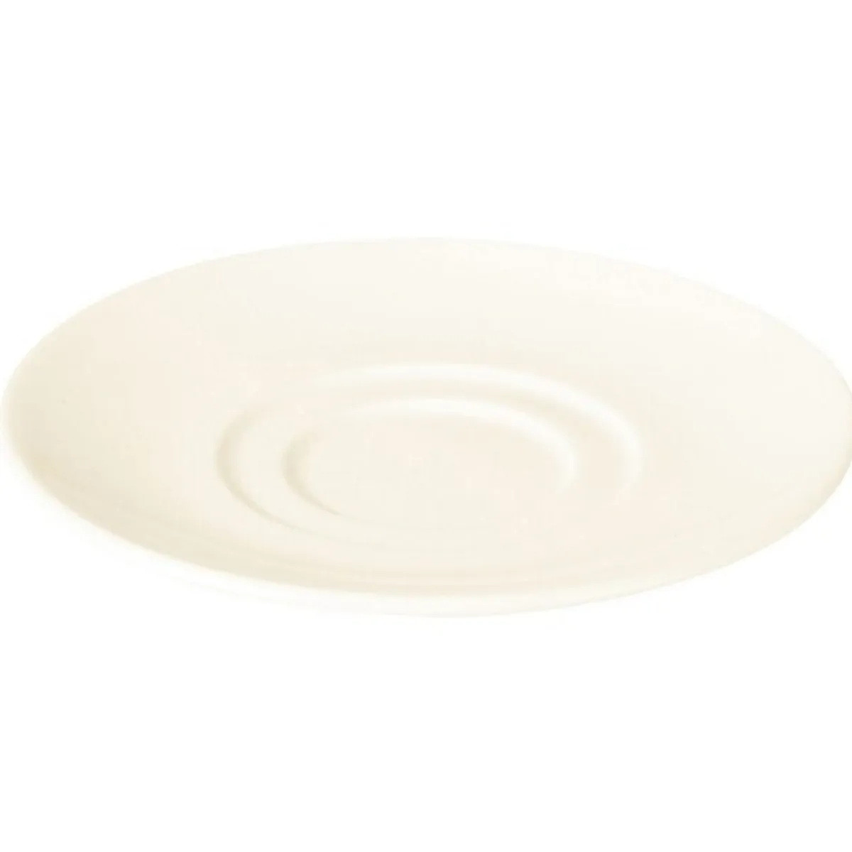 Sous-tasse mixte rond ivoire porcelaine vitrifiée Ø 15,5 cm Classic Gourmet - RAK New