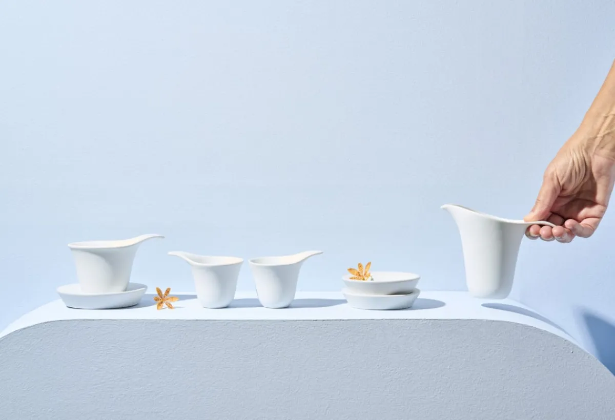 COOKPLAY Sous tasse porcelaine 14 cl Ø 11 cm Fly Hot