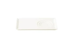 RAK Sous tasse rectangulaire ivoire porcelaine vitrifiée 24 cm Allspice New