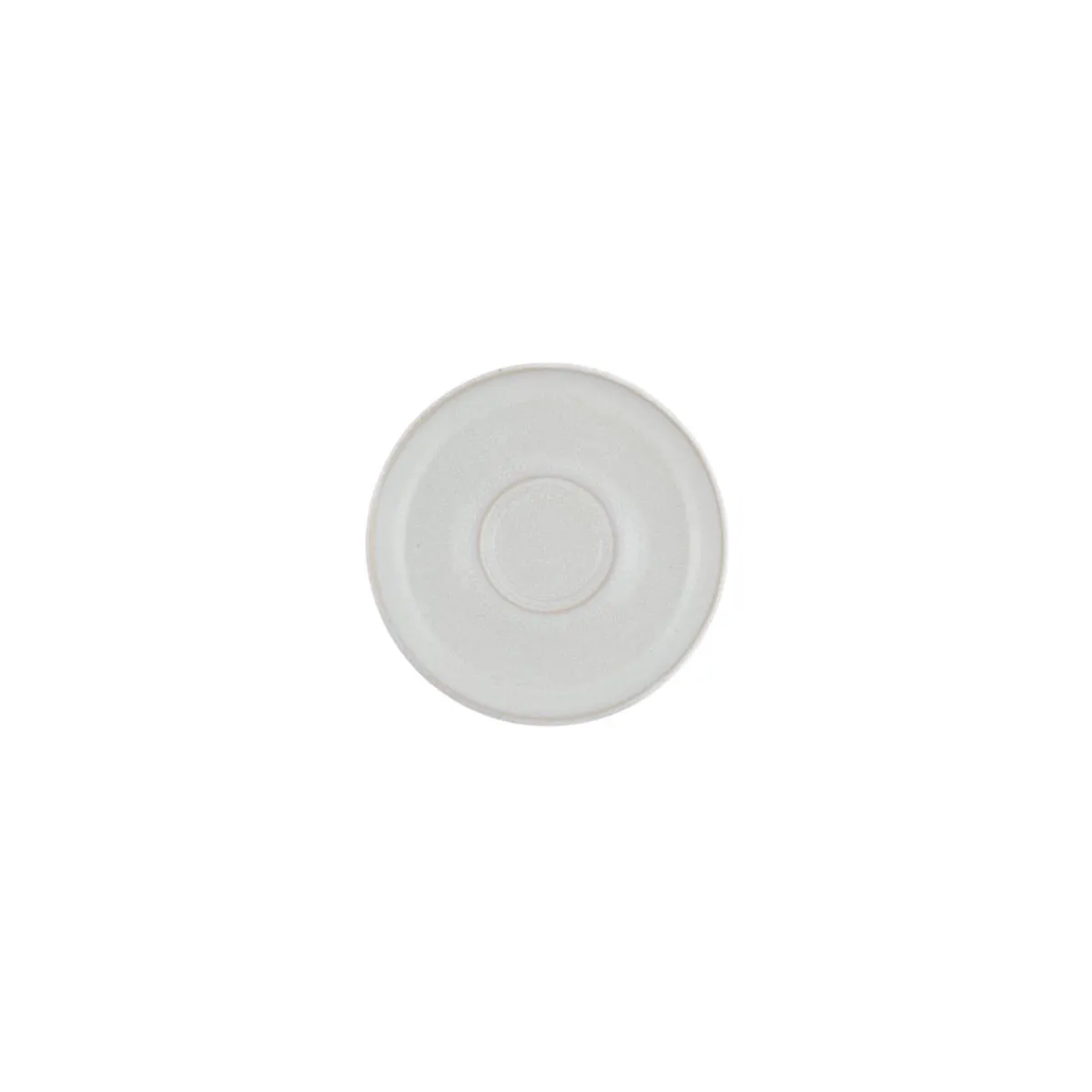 Sous tasse rond Beige rosé grès émaillé Ø 14 cm Pearl - PRO.MUNDI Best