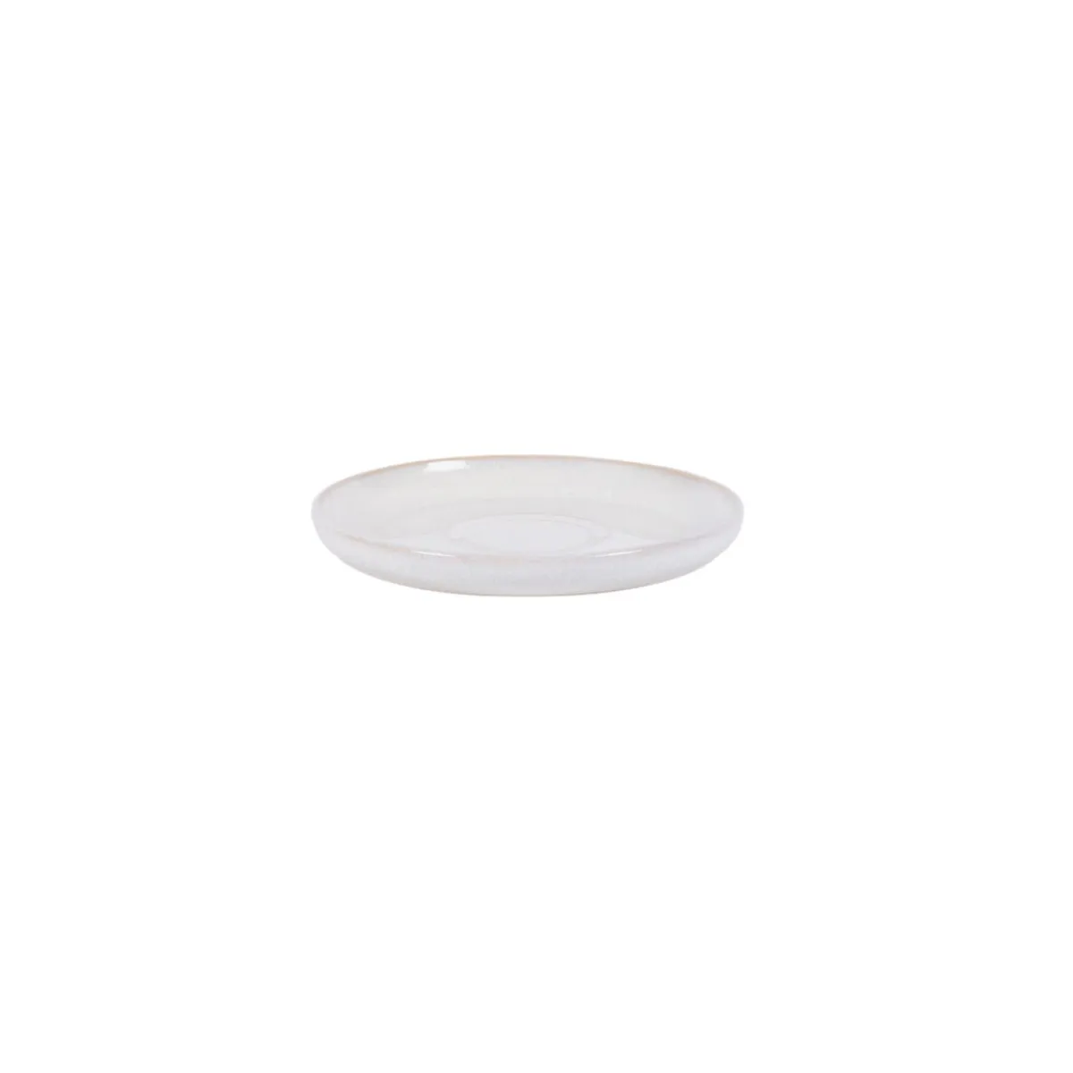 Sous tasse rond Beige rosé grès émaillé Ø 14 cm Pearl - PRO.MUNDI Best