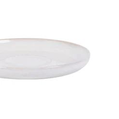 Sous tasse rond Beige rosé grès émaillé Ø 14 cm Pearl - PRO.MUNDI Best