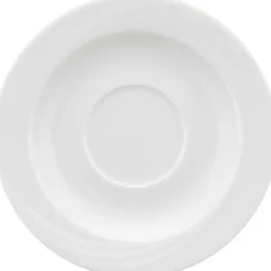 SCHONWALD Sous tasse rond blanc porcelaine Ø 16,9 cm Donna Senior Clearance