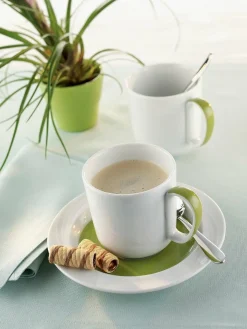 Sous tasse rond blanc porcelaine Ø 16,9 cm Donna Senior - SCHONWALD Hot