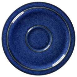 RAK Sous tasse rond bleu porcelaine vitrifiée Ø 16,3 cm stone Ease Hot