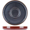 Sous tasse rond brun porcelaine Ø 14 cm Elements Maroon - PROOF Clearance
