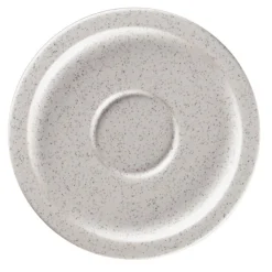 Sous tasse rond gris porcelaine vitrifiée Ø 16,3 cm stone Ease - RAK Clearance
