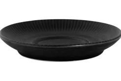PROOF Sous tasse rond noir porcelaine Ø 13,5 cm Tonati Best