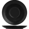 PROOF Sous tasse rond noir porcelaine Ø 16 cm Tonati Hot