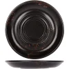 Sous tasse rond noir porcelaine Ø 16 cm Etna - PROOF Online
