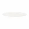Sous-tasse à thé / déjeuner gourmand rond ivoire porcelaine vitrifiée 29 cm Giro - RAK Hot