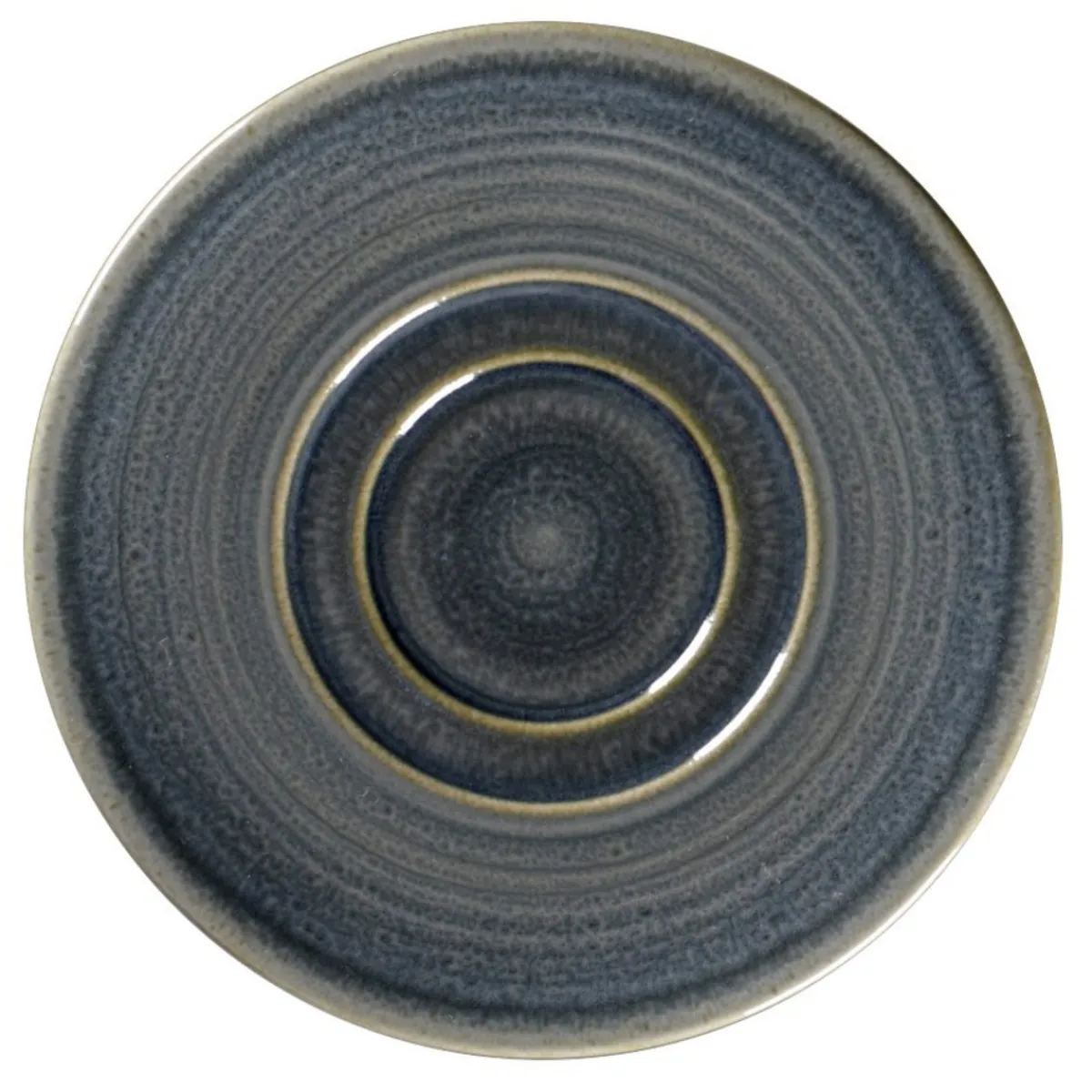Sous tasse à thé déjeuner Jade porcelaine vitrifiée Ø 15,5 cm stone Spot - RAK