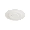 RAK Sous-tasse à thé/déjeuner rond ivoire porcelaine vitrifiée Banquet Best