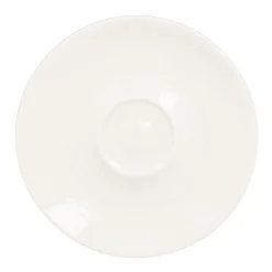 Sous tasse à thé ivoire porcelaine vitrifiée Ø 15 cm Swirls - RAK New