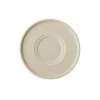 Sous-tasse thé ou mug rond beige porcelaine Ø 16 cm The Grid - APS Clearance