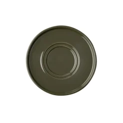 APS Sous-tasse thé ou mug rond marron porcelaine Ø 16 cm The Grid Outlet