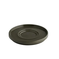 APS Sous-tasse thé ou mug rond marron porcelaine Ø 16 cm The Grid Outlet