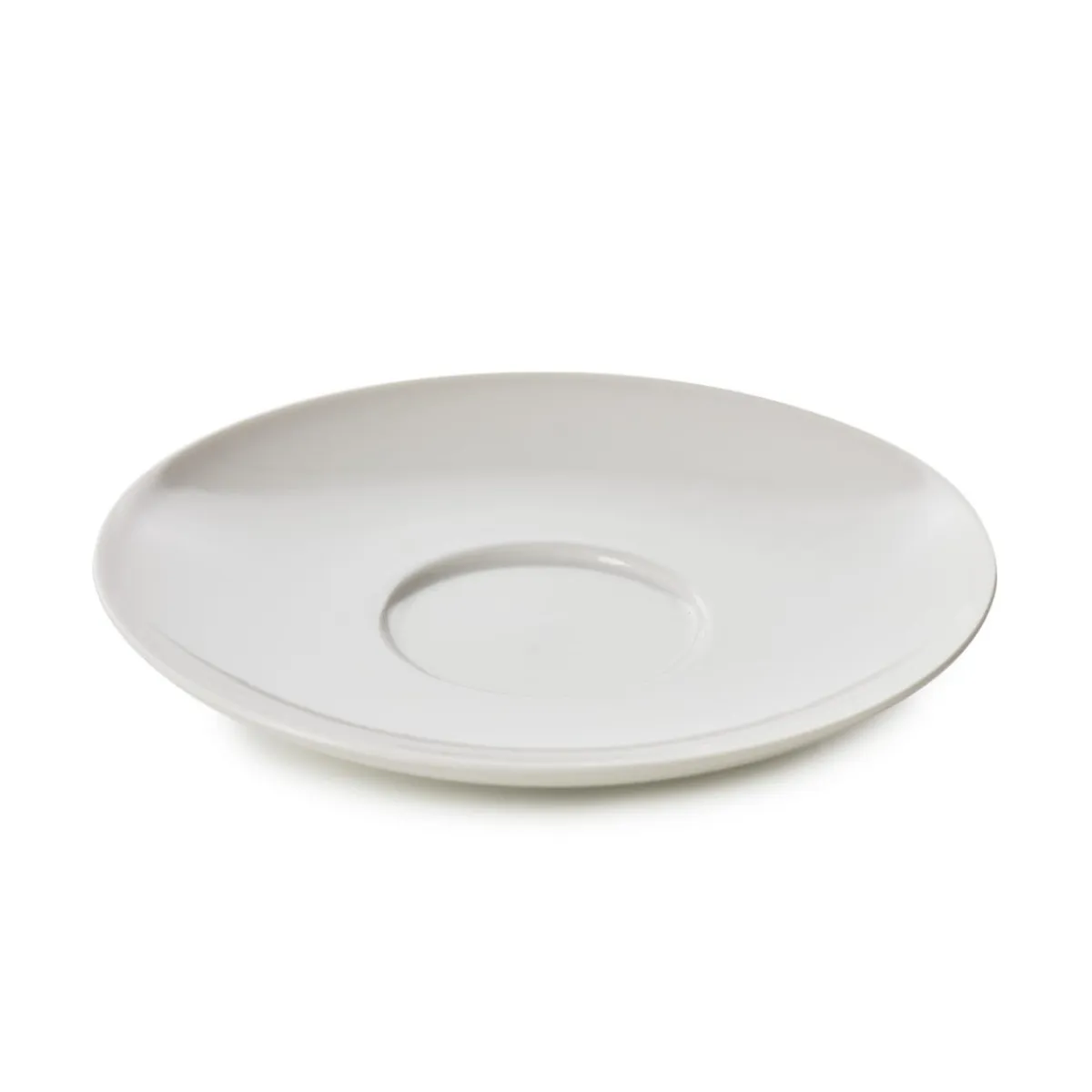 Sous-tasse à thé rond Blanc albâtre porcelaine culinaire Ø 16 cm Madeleine - REVOL Clearance