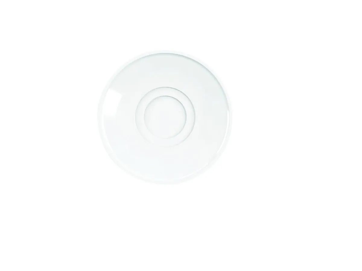 ACCOLADE Sous tasse thé rond blanc porcelaine Ø 15 cm Presto Online