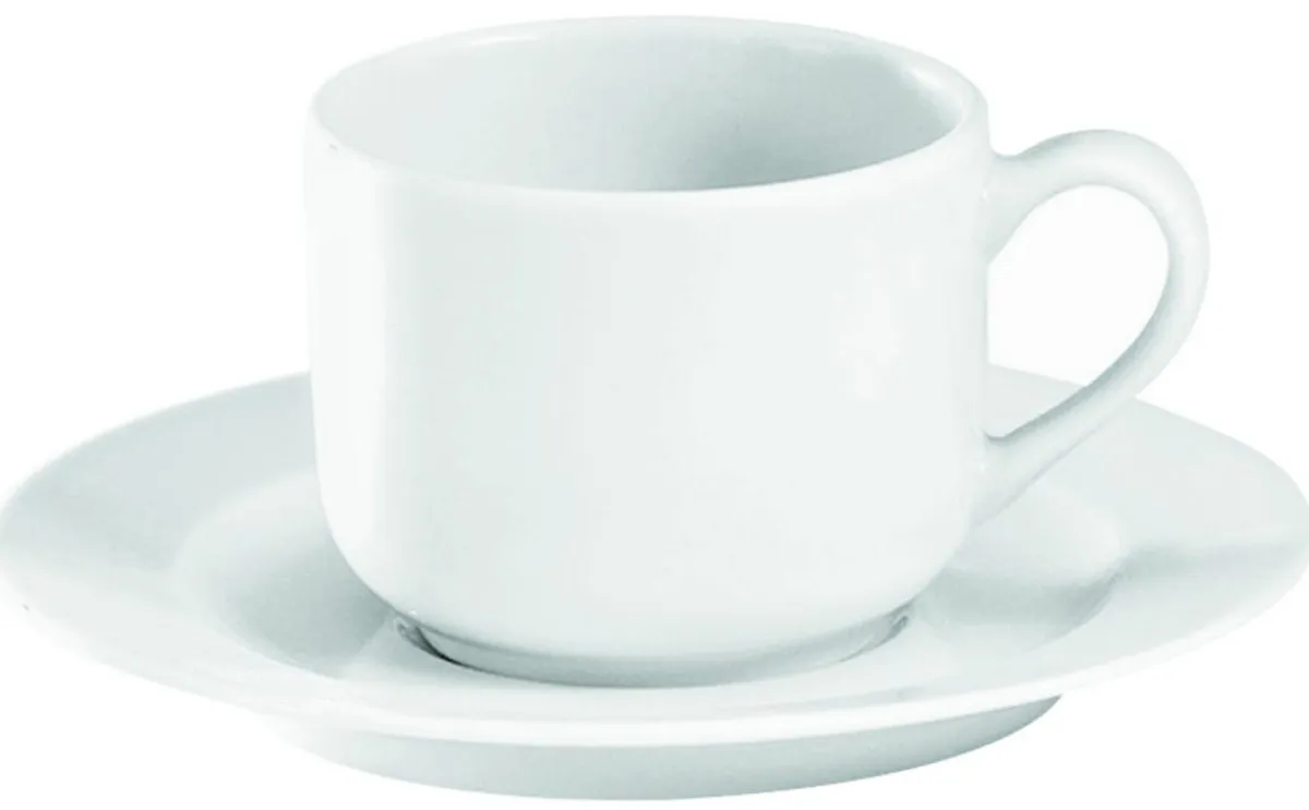 PILLIVUYT Sous tasse à thé rond blanc porcelaine culinaire Ø 16,5 cm Sancerre Online