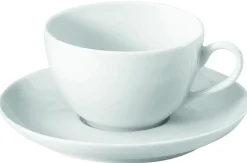 Sous tasse à thé rond blanc porcelaine culinaire Ø 14 cm Cecil - PILLIVUYT Online