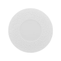 DEGRENNE Sous tasse à thé rond blanc porcelaine de limoges Ø 15,8 cm L' Perles De Rosee Blanches Online