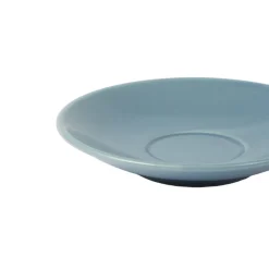 ESSENTIALS COLLECTION Sous tasse à thé rond bleu Grès Ø 14 cm Pulse Outlet