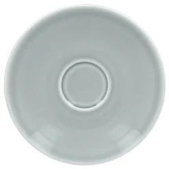 Sous-tasse à thé rond bleu porcelaine vitrifiée Ø 15 cm Vintage - RAK Discount