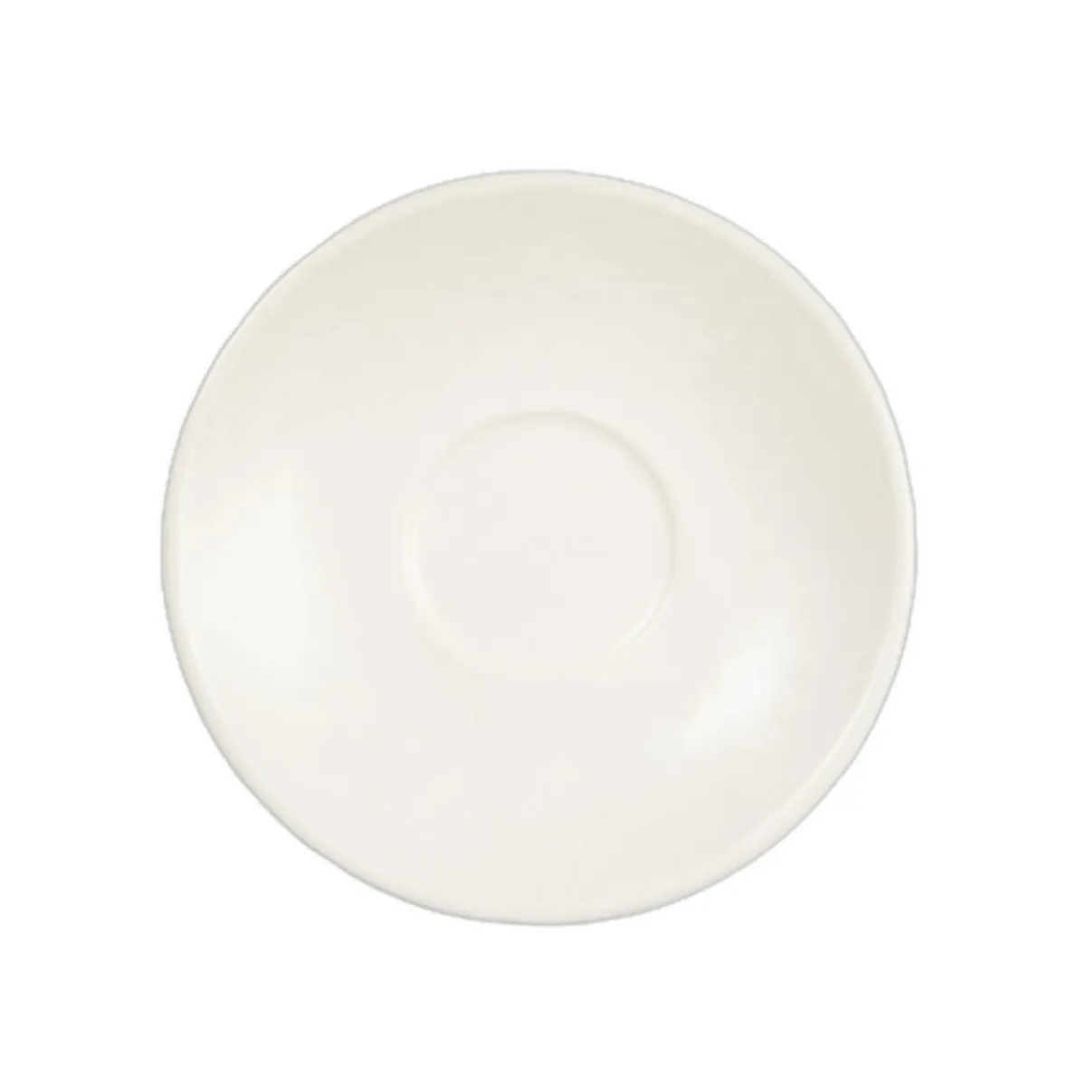 ESSENTIALS COLLECTION Sous tasse à thé rond crème Grès Ø 14,3 cm Pulse Discount