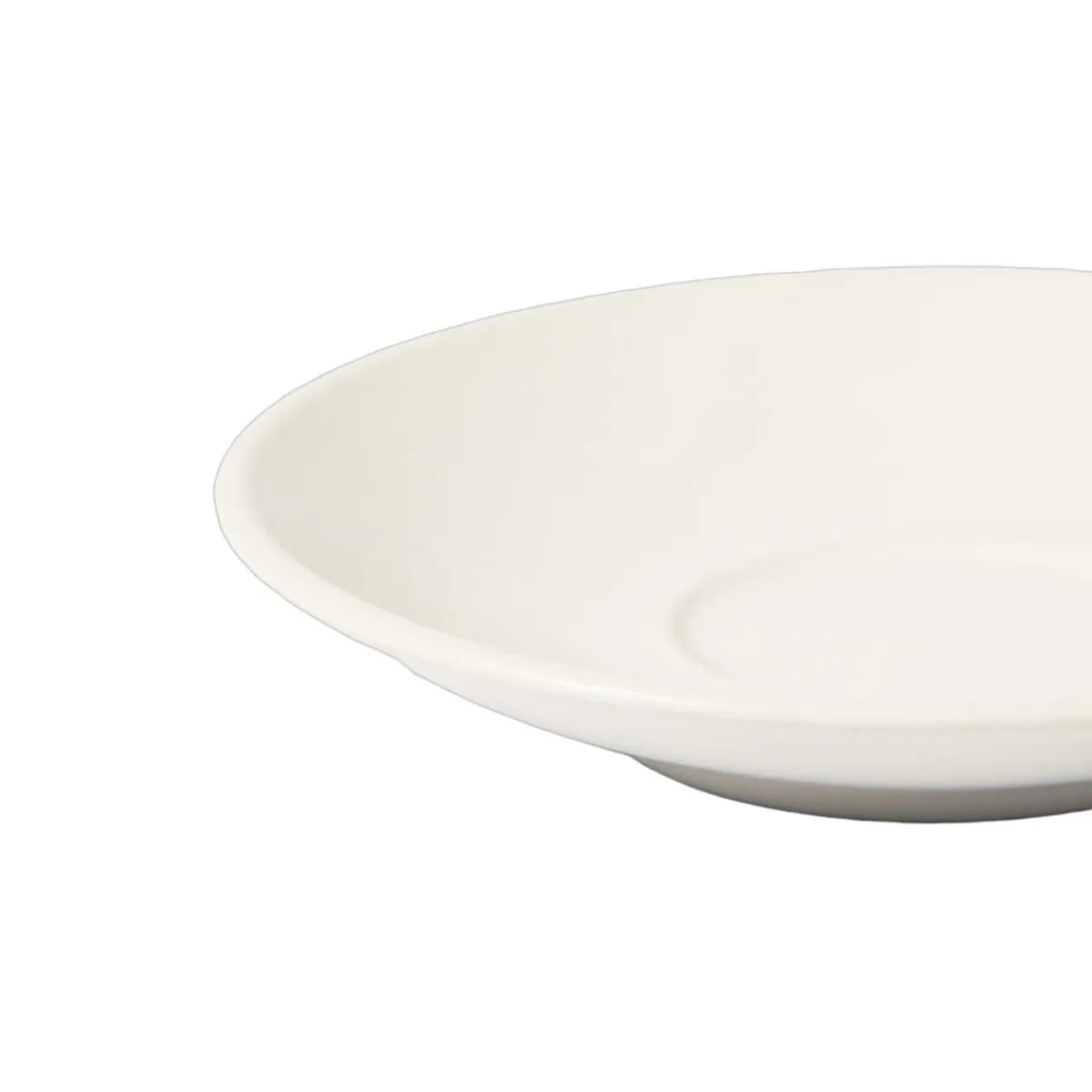 ESSENTIALS COLLECTION Sous tasse à thé rond crème Grès Ø 14,3 cm Pulse Discount