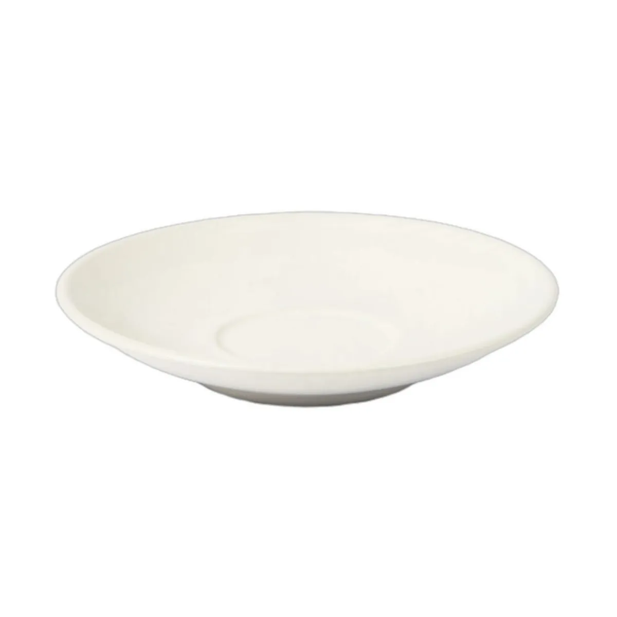 ESSENTIALS COLLECTION Sous tasse à thé rond crème Grès Ø 14,3 cm Pulse Discount