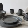 ACCOLADE Sous tasse à thé rond grès émaillé Ø 14 cm Tornado Hot