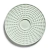 SERAX Sous tasse à thé rond vert porcelaine bone china Ø 13,8 cm Nido Best