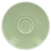 RAK Sous-tasse à thé rond vert porcelaine vitrifiée Ø 15 cm Vintage Best