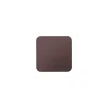 Sous verre carré chocolat PVC 11x11 cm - SONOLYS Sale