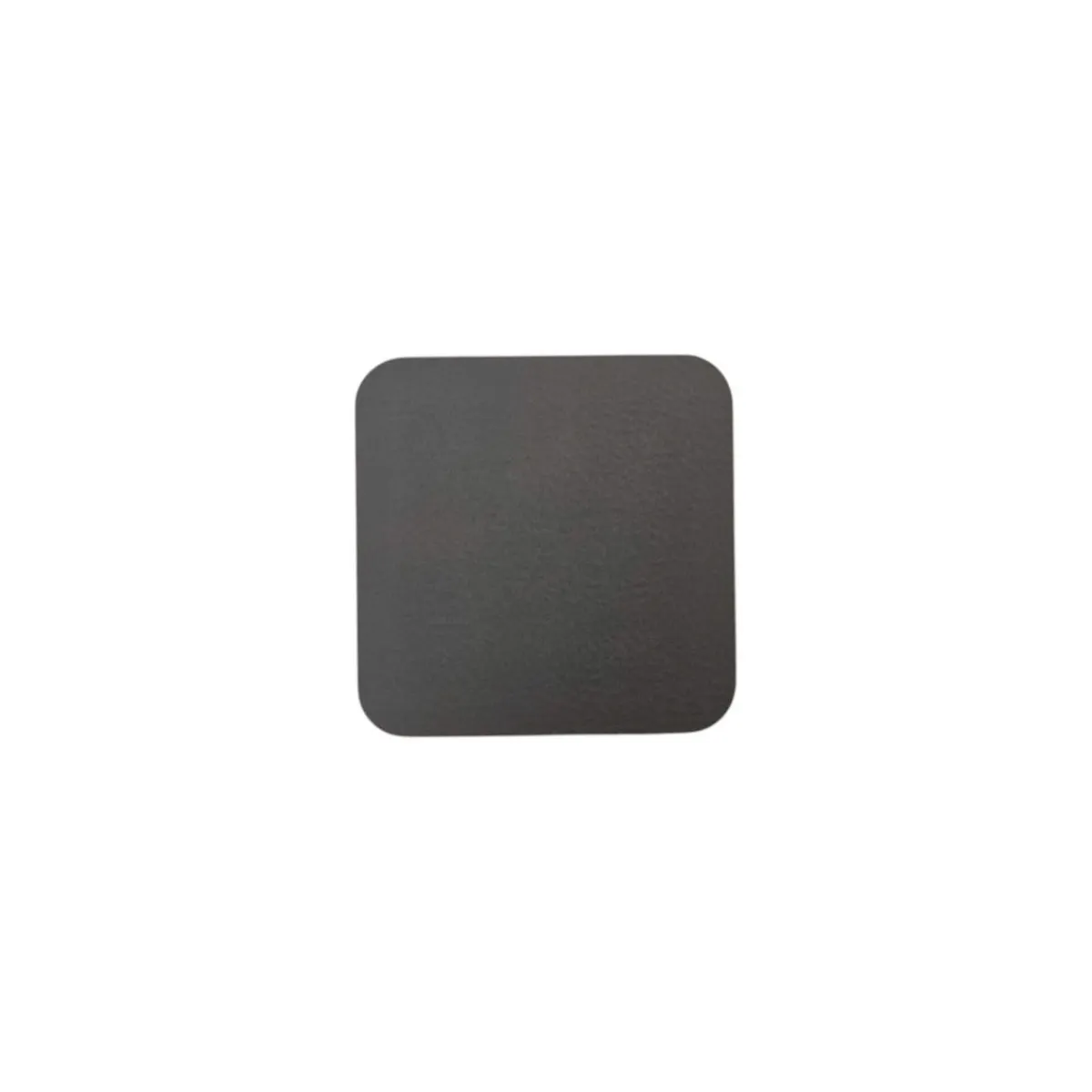 Sous verre carré gris PVC 11x11 cm - SONOLYS Discount