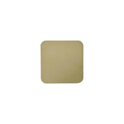 SONOLYS Sous verre carré vert tilleul PVC 11x11 cm Hot