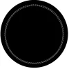 EARTH ESSENTIALS Sous verre rond noir coton Ø 9 cm Oxstal (2000 pièces) Discount