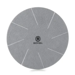 Séparateur d'assiettes rond gris non tissé Ø 18 cm - REVOL Online